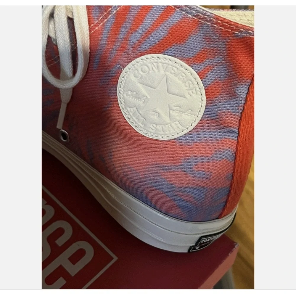 Converse CTAS 70 Hi Top Coral Twilight Pulse Sneakers. Men 8.5/Women 10.5. NIB. - Picture 3 of 9